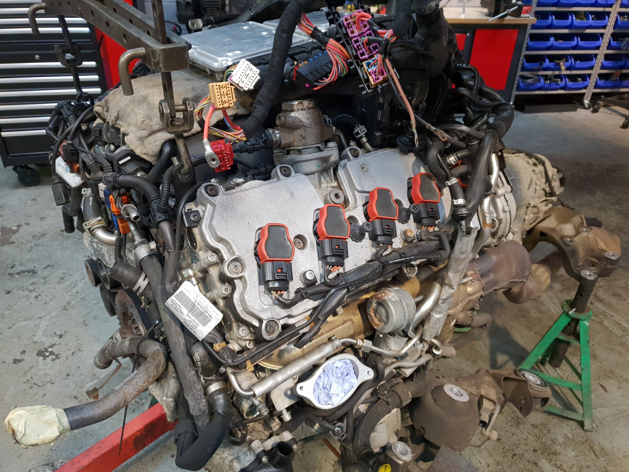 Audi RS6 Coolant pipe failure